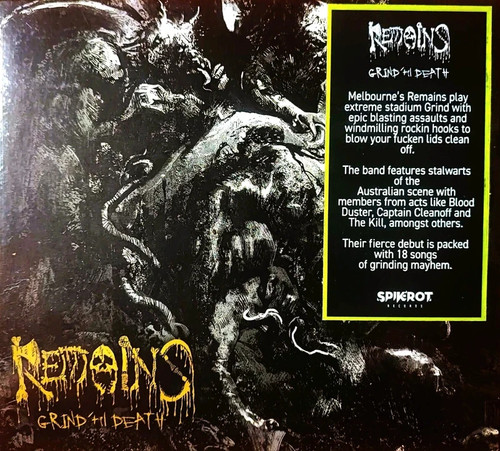 Remains grind til death - death, cd
