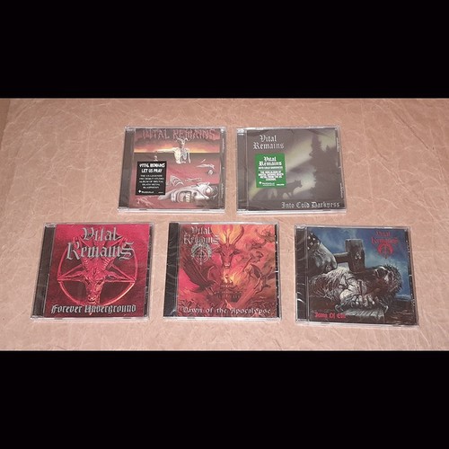 Vital remains 5cds let pray - 5cds, us