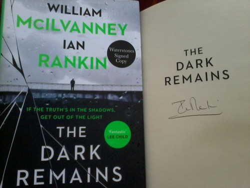 Ian rankin signed the dark - rankin, 'the