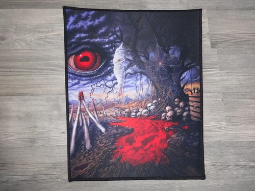 Obituary backpatch back - backpatch, patch