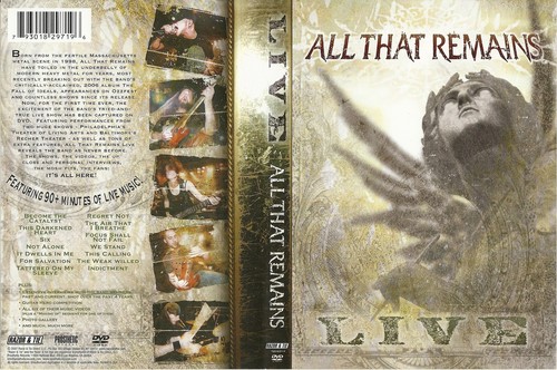 All that remains live - (dvd),